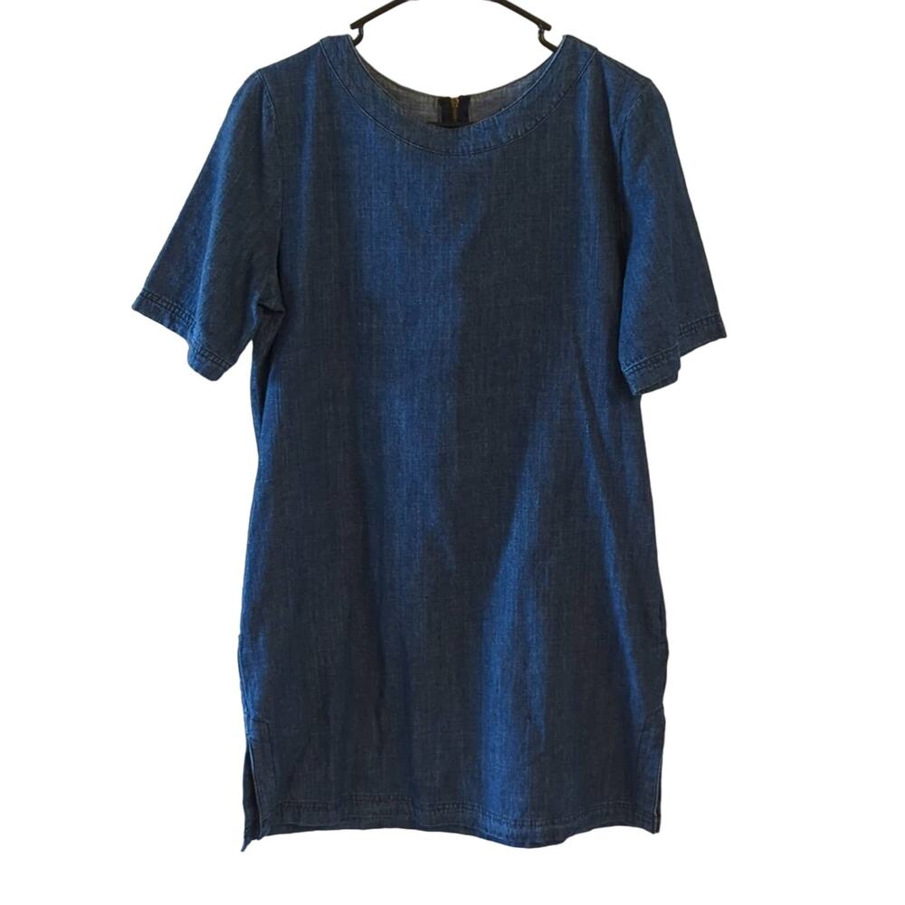 EUC Soprano Chambray Shift Dress, S